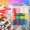 3 mm x 396 Yards Macrame Cord, Natural Cotton Twine, 12 Rolls 4 Strand Colored Macrame String, Colorful Cotton Rope for DIY Crafts Knitting, Artworks, Wall Hanging, Plant Hangers